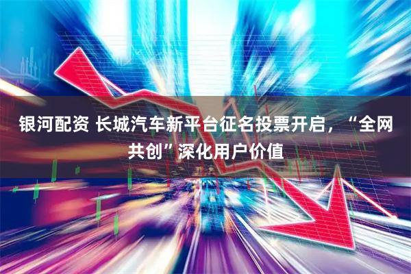 银河配资 长城汽车新平台征名投票开启，“全网共创”深化用户价值